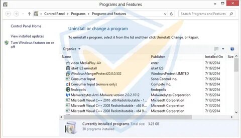 Как удалить istart