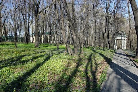 Парк усадьбы сайт