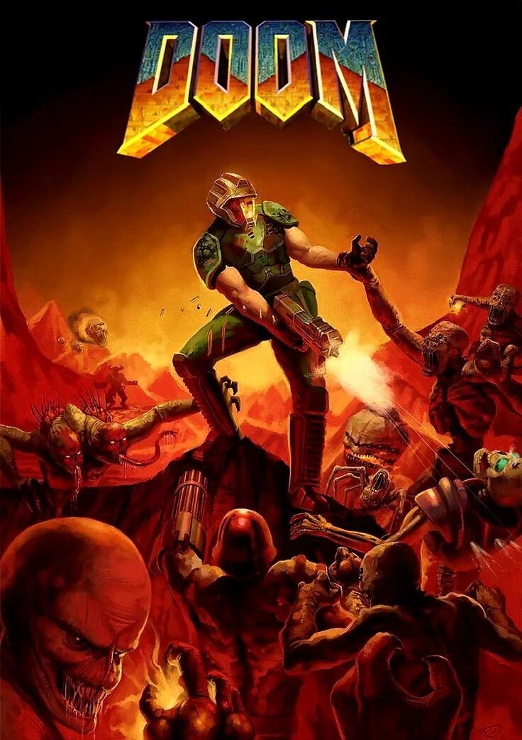 Doom classic. Doom 1993 xbox. doom 1 обложка. doom 1993 обложка.