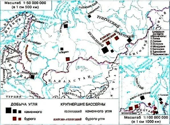 Месторождения угля в Западной Сибири на карте. Важнейшие месторождения каменного угля в России на карте. Крупнейшие месторождения каменного угля в России на контурной карте. Основные бассейны каменного угля. Карта добычи каменного угля