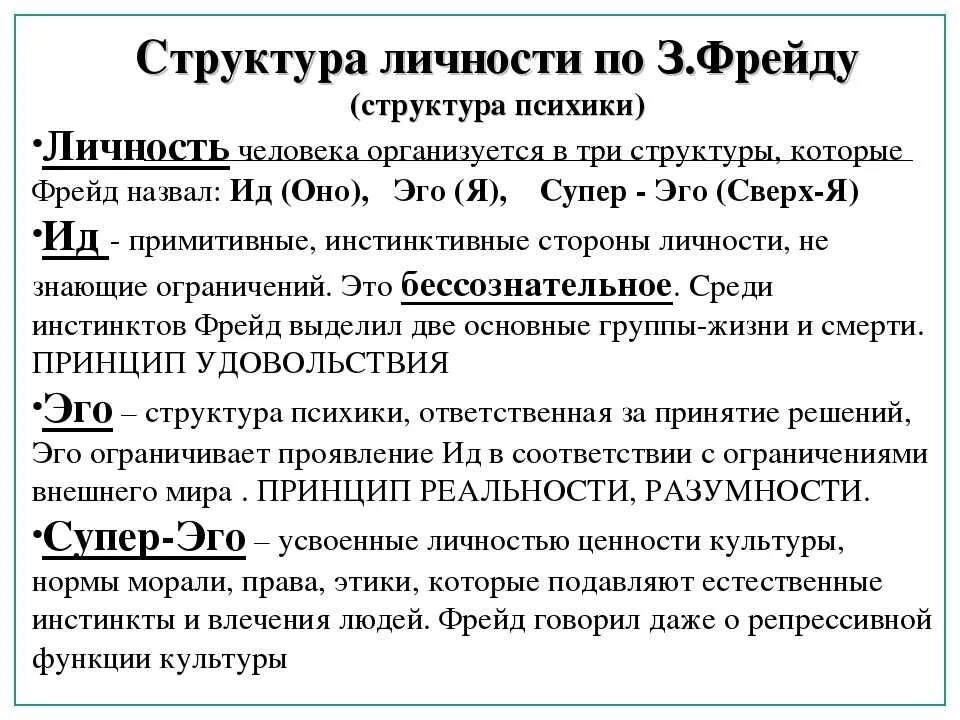 1 психоанализ. Структура личности по з. Фрейду. 2. Структура личности по з. Фрейду. Фрейд выделяет 3 структура личности. Психоанализ Фрейда. Структура личности по Фрейду.