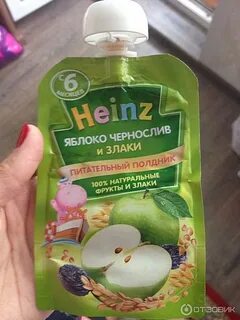 Хайнц фруктовое пюре