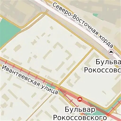 М бульвар рокоссовского