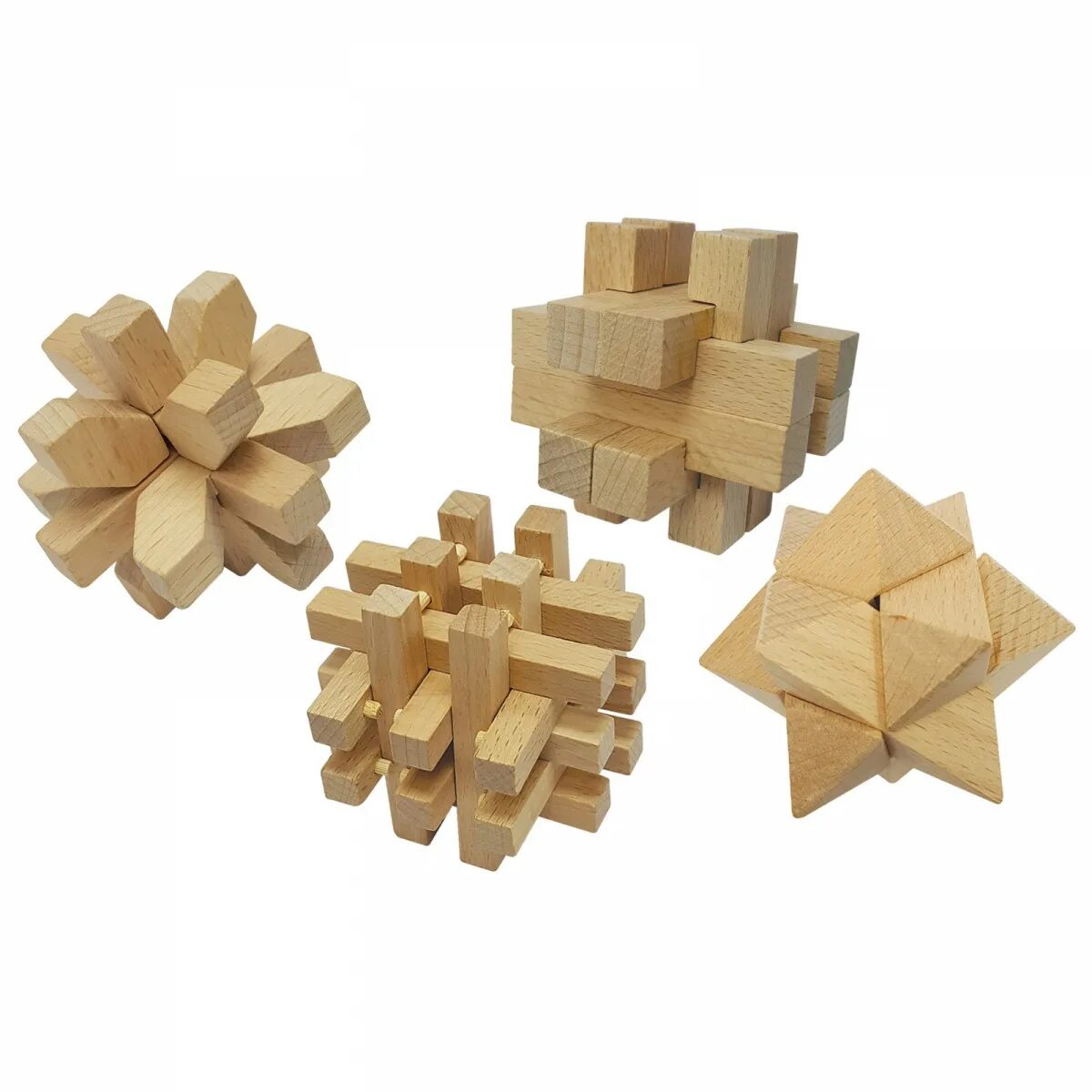 Screw puzzle wood