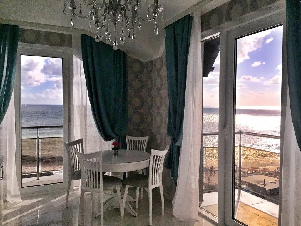 двухкомнатная квартира у моря. квартира в партените. апарт-отель sea view. дражинского 18 ялта. апартаменты у моря снять посуточно.