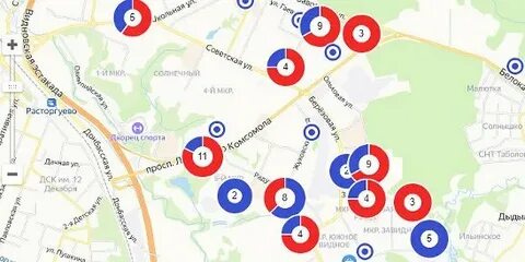 Сколько человек в видном