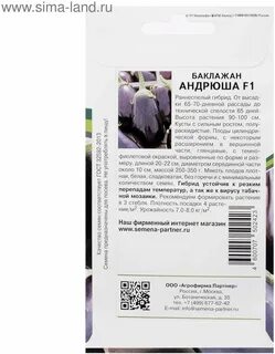 Баклажан андрюша описание
