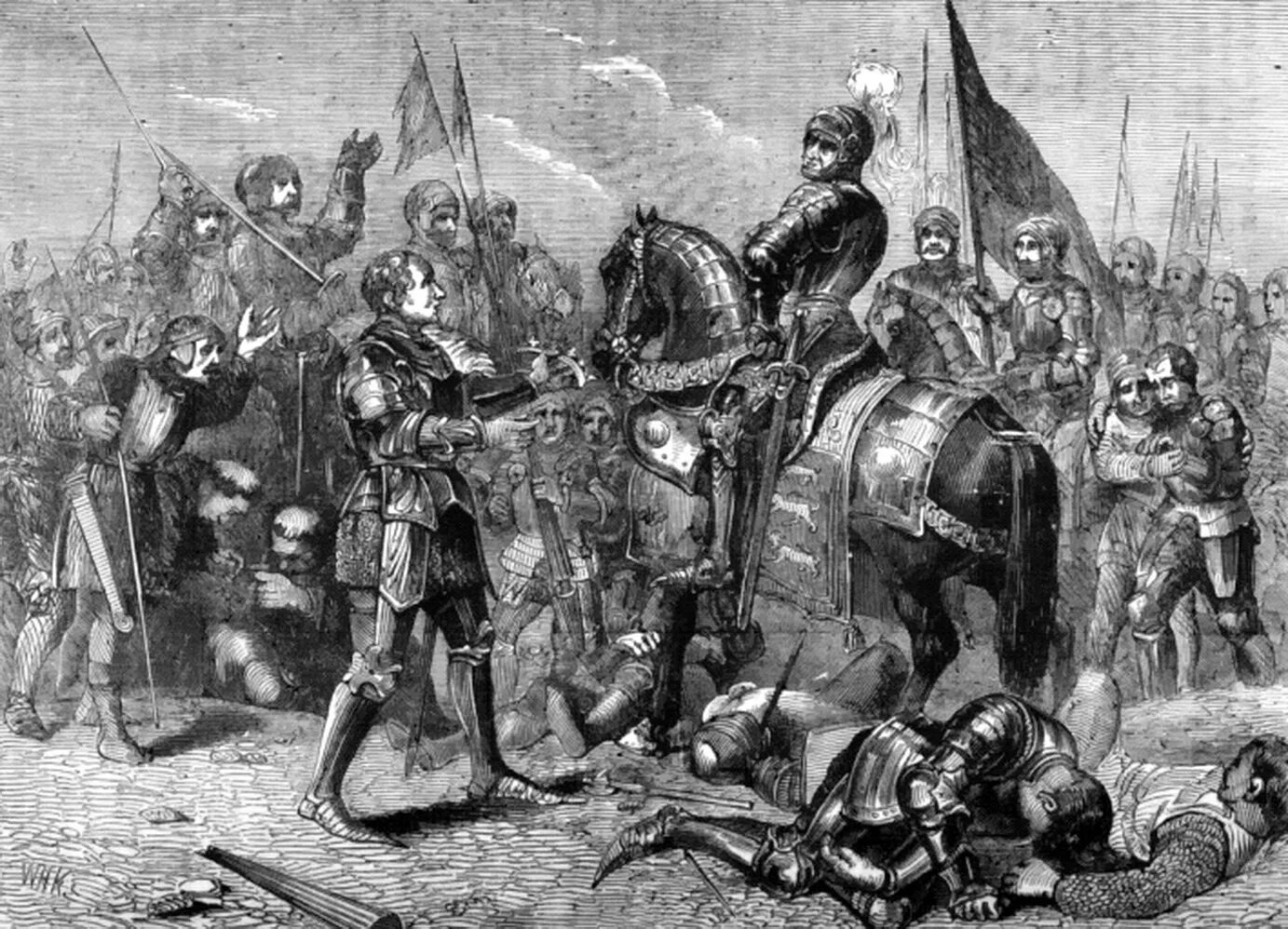 Battle of york. Битва при Босворте в 1485.