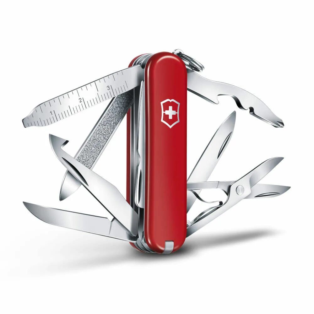 Швейцарский нож оригинал. Victorinox 0.6385. Victorinox MINICHAMP (0.6385). Нож-брелок Mini Champ красный Victorinox 0.6385 GS. Викторинокс Mini Champ.