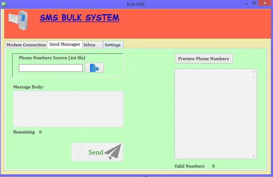 We use SMS to send. Send SMS in kavkom. Bulk SMS software for multiple Phones. Usage of SMS. Was send sms