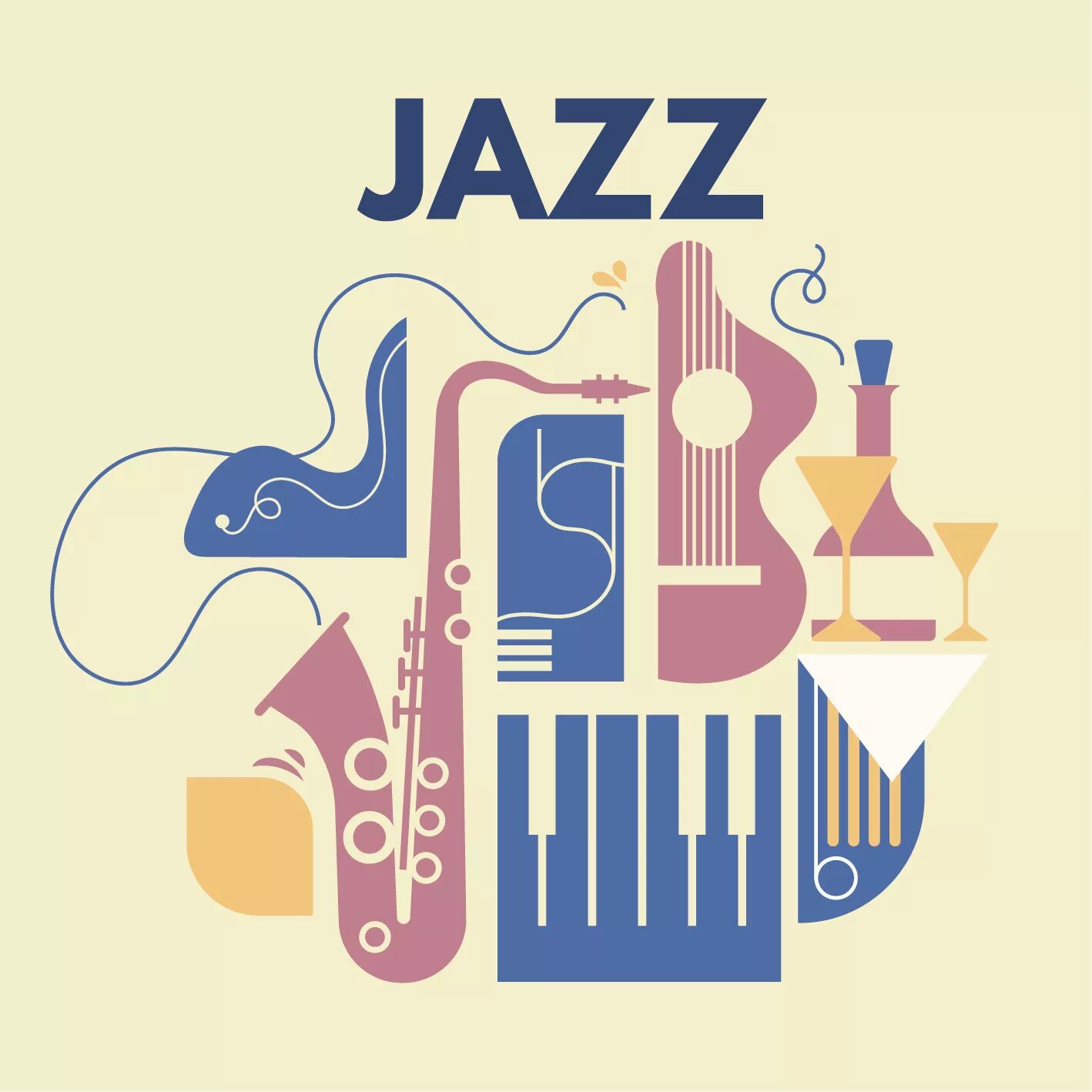 Jazz flac. Символ джаза. Джаз Графика. Джаз эмблема. Джазовые логотипы.