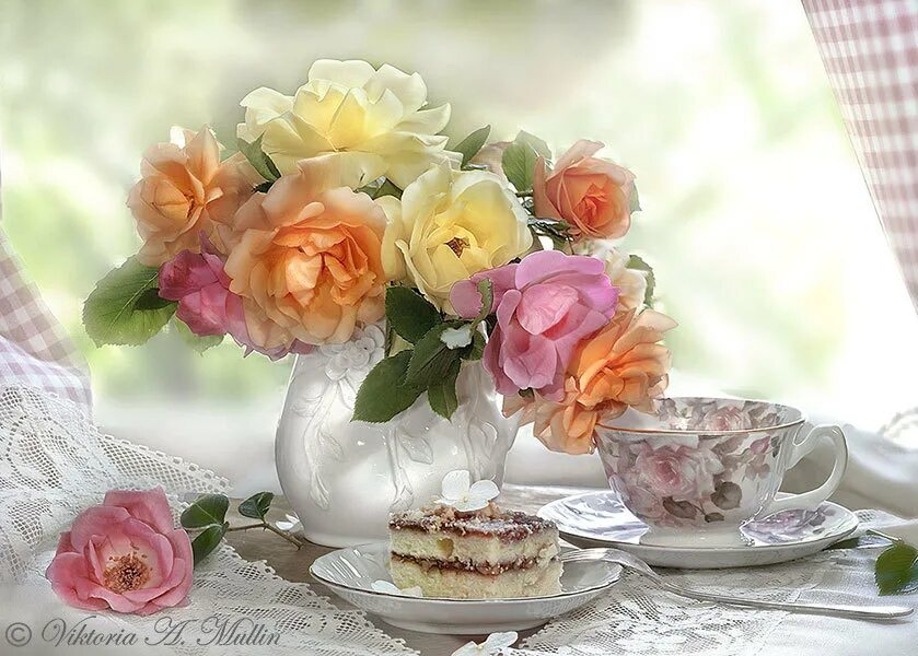Открытка добрый день нежная. Утренние цветы. Утренние цветы с пожеланиями. Светлого дня. Доброе утро розы.