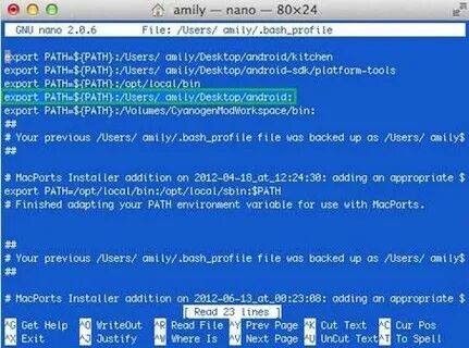 Export path path sbin