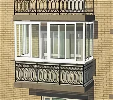 Балкон веко. Французский балкон 2150*2150.