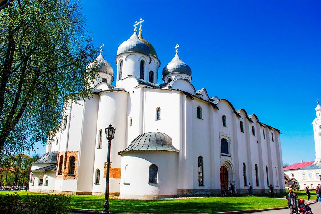 Три великие церкви. Храм Святой Софии в Новгороде.