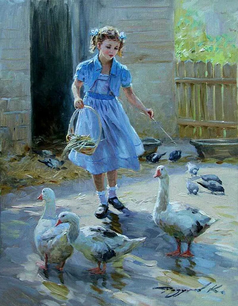 фредерик морган (frederick morgan),1847/1856–1927. художник константин разумов (konstantin razumov). фредерик морган (frederick morgan) (1847-1927). генрих хирт художник. дети и птицы в живописи.