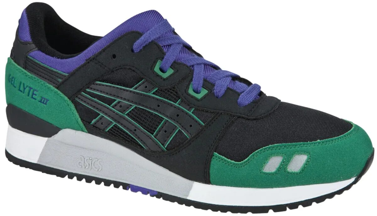 003 отзывы. ASICS Gel Lyte 3 h5p4l Black Green. Черный зелёный асикс. ASICS Purple. Кроссовки фанатов.