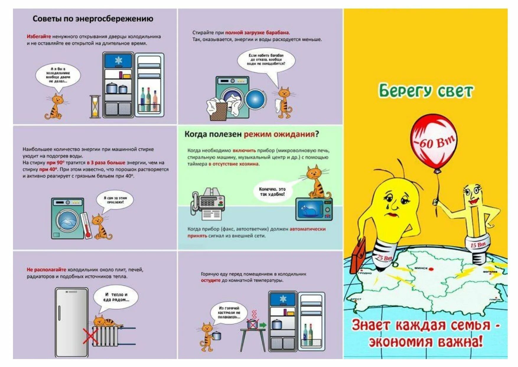 Способы экономии энергоресурсов приведи свои примеры