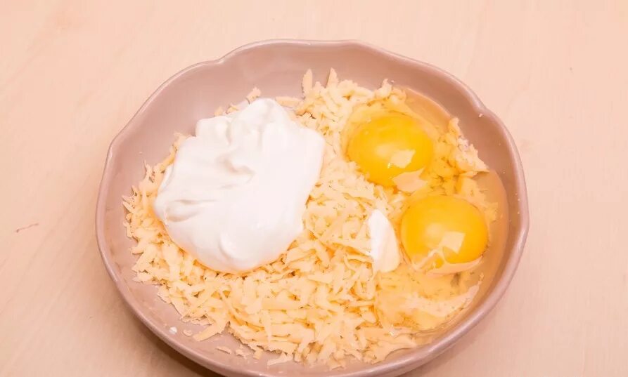 заливка сыр яйцо