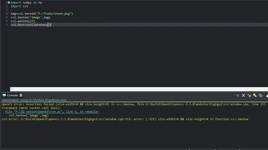 Error 215 assertion failed. WAITKEY Python. Import cv2. Highgui. Python cv2 Crop.