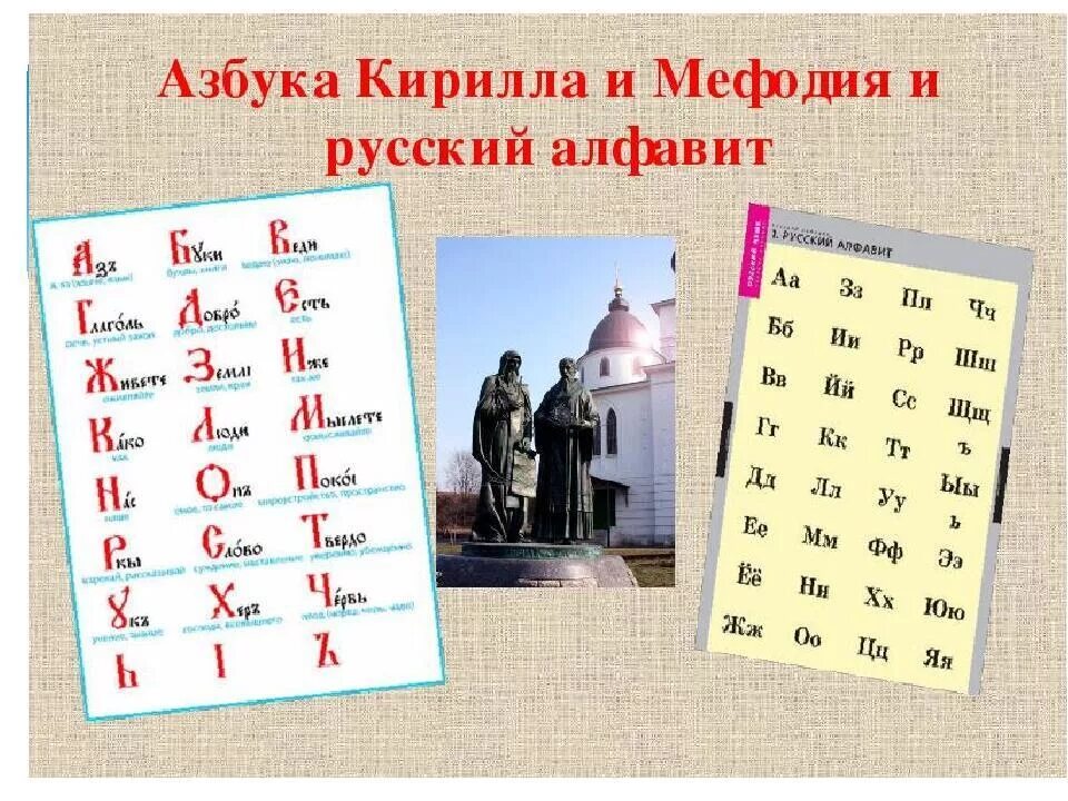 Отличить русские буквы