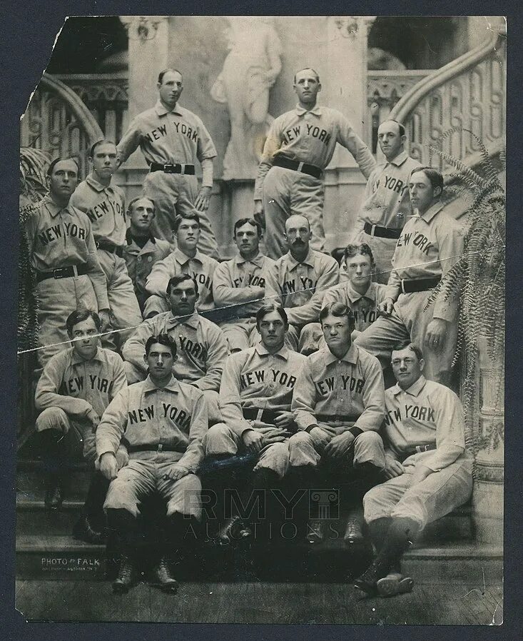 Vintage New York Yankees Major. Космос Нью-Йорк футбольная команда фото. Team photo. Fitlhyfrank Archive photos.