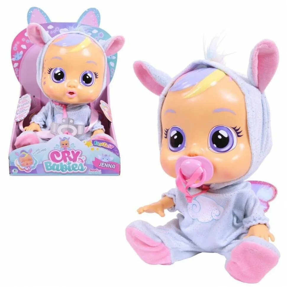 Кукла cry. Пупс imc toys cry babies. пупс imc toys cry babies плачущий. кукла плачущий младенец crybabies. кукла imc toys cry babies плачущий младенец, серия fantasy, jenna, 31 см.