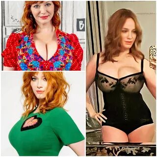 Watch Christina Hendricks and her massive fucking titties, such a thick cur...