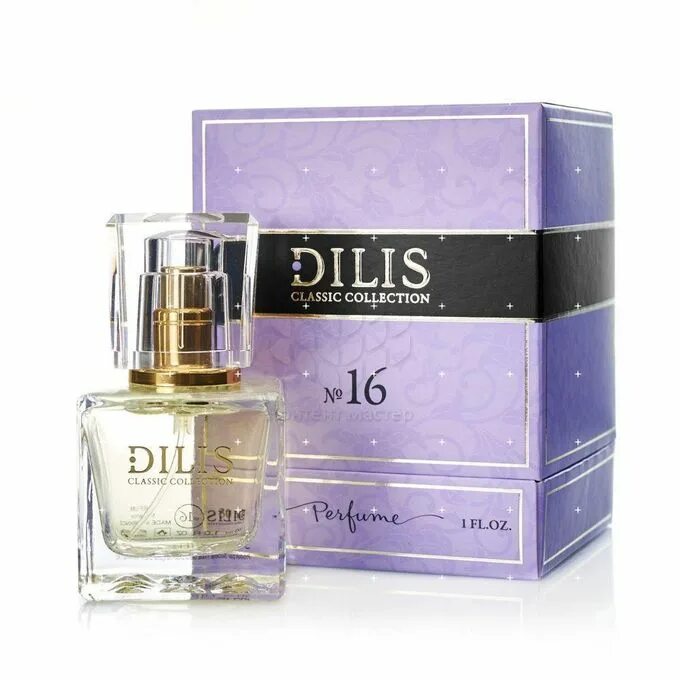 Духи Dilis Parfum Classic collection №16. Dilis Parfum духи женские "Classic collection № 16", 30 мл. Женские духи Dilis Classic collection " №16 ". Дилис Классик Экстра 16. Туалетная вода classic