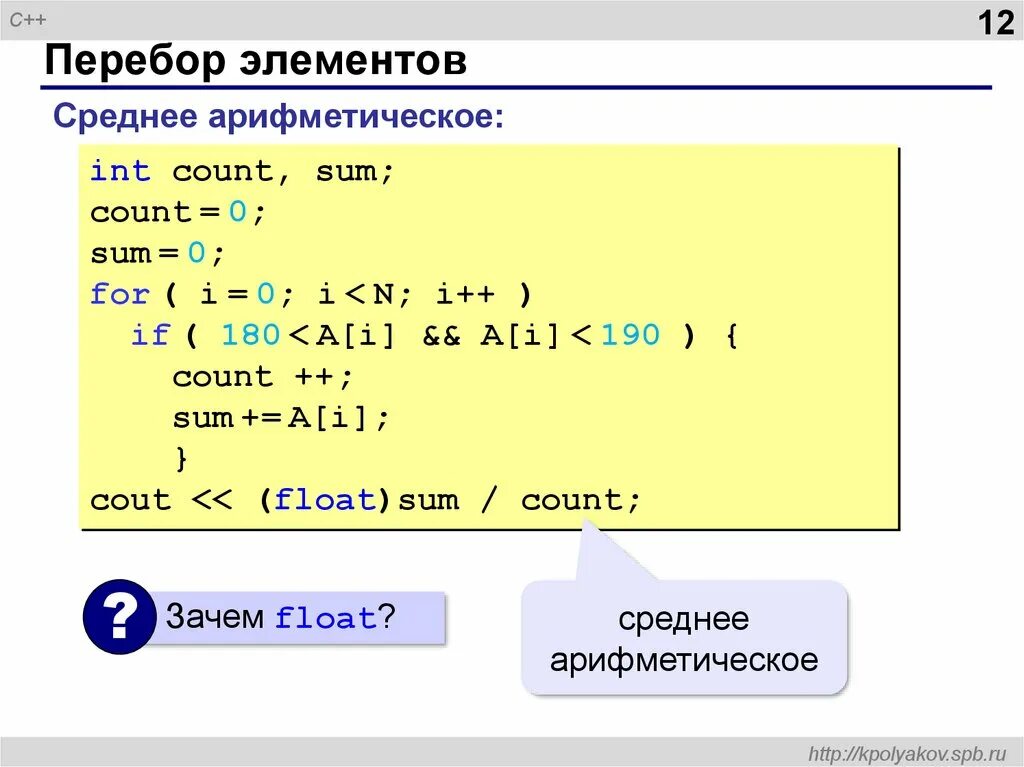 C язык программирования. Программа на языке c. Среднее арифметическое чисел c++. С++ среднее арифметическое массива.