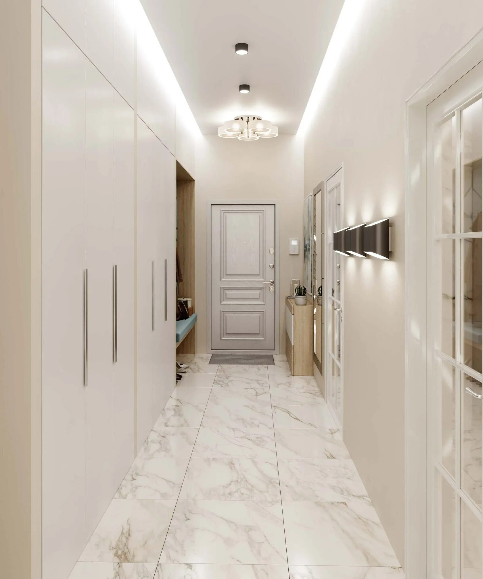 Hallway interior Дизайн дома, Белый дизайн интерьера, Проект дома мечты