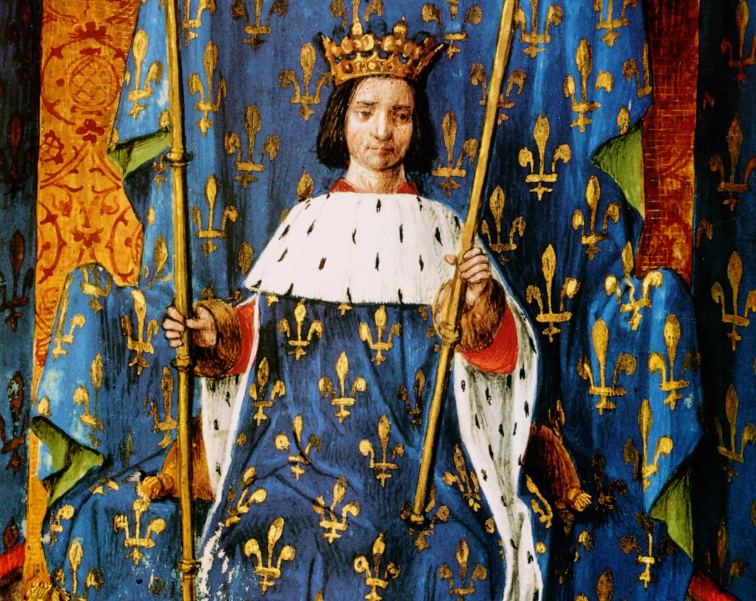 Карлу vi. Людовик Святой Король Франции.