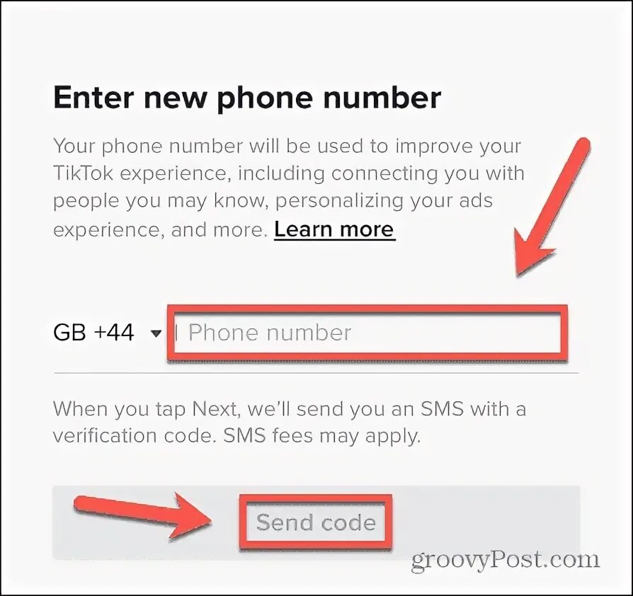 Changed phone number to
