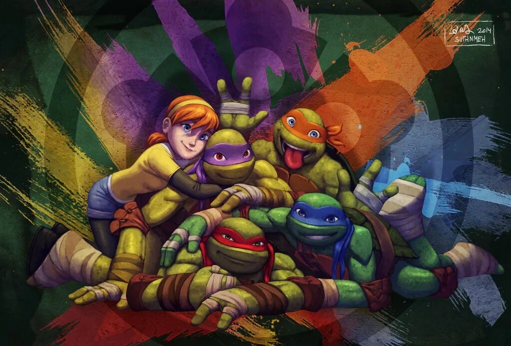 Tmnt art. Черепашки ниндзя Донателло 2012 арт. Черепашки ниндзя TMNT 2012. Черепашки ниндзя Эйприл. Черепашки ниндзя 2012 Донни.