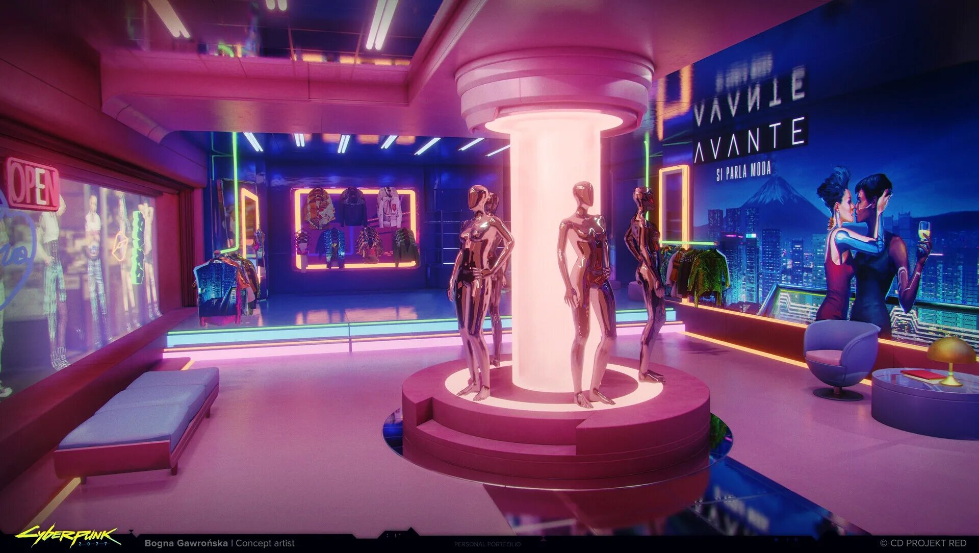 Cyberpunk store. Cyberpunk 2077 магазин. киберпанк 2077 квартира ви. cyberpunk 2077 интерьеры. cyberpunk 2077 interior art.