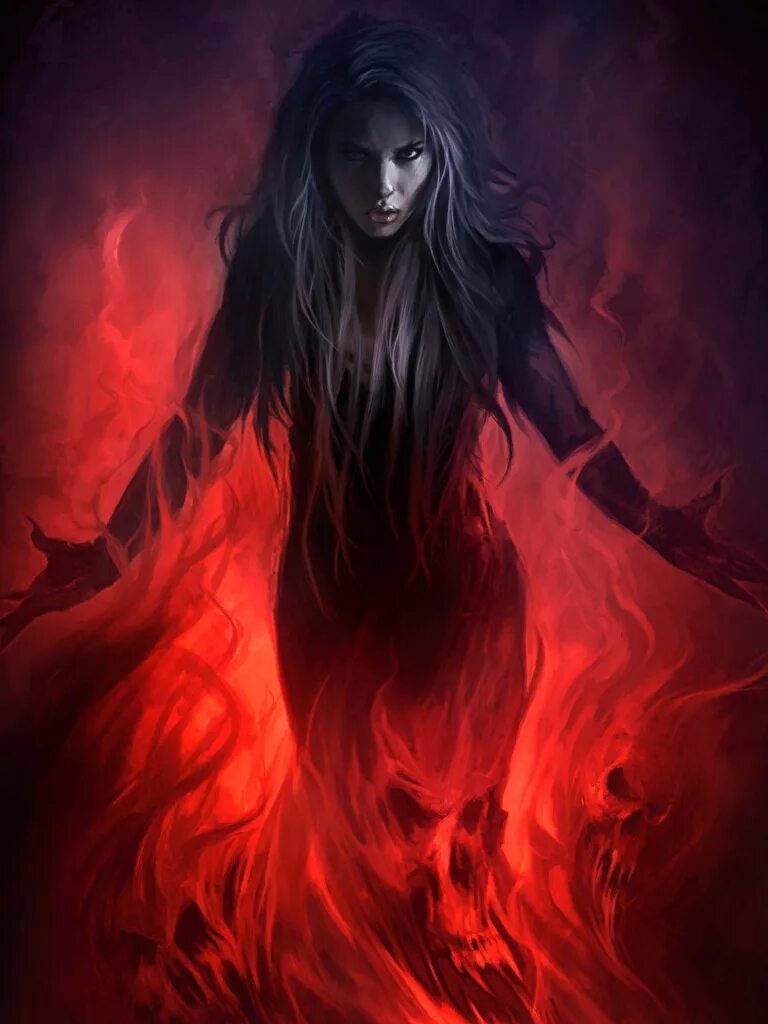 Вампир огня. Вампир огня. Верделет церемониймейстер ада. Красивая ведьма. Огненная ведьма геншин.