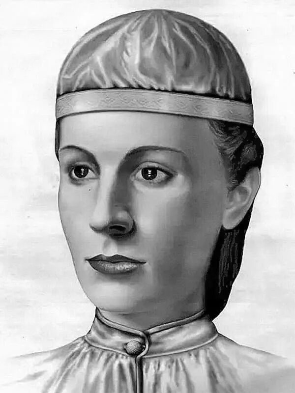 Княгина елена глинская". Елена глинская портрет. Елена глинская (реконструкция по черепу, с. Елена глинская. Елена глинская мать ивана грозного.