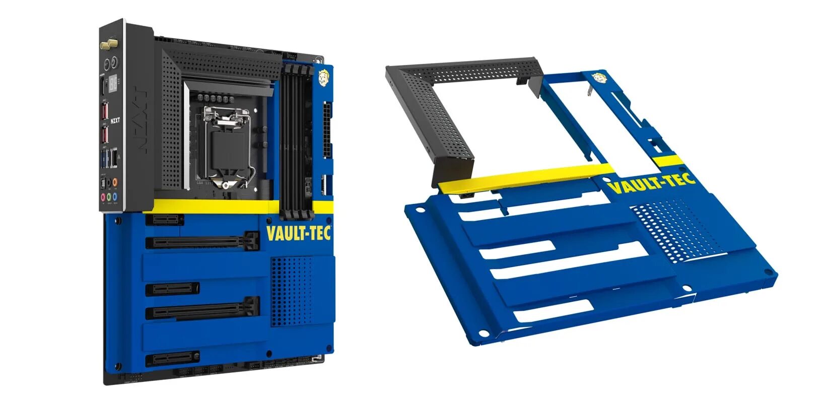 Корпус NZXT Fallout h500. NZXT n7 z390. Vault 500. Vault 500 Bluesaund.