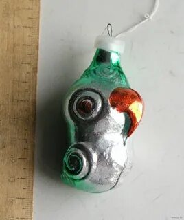 Елочная игрушка попугай