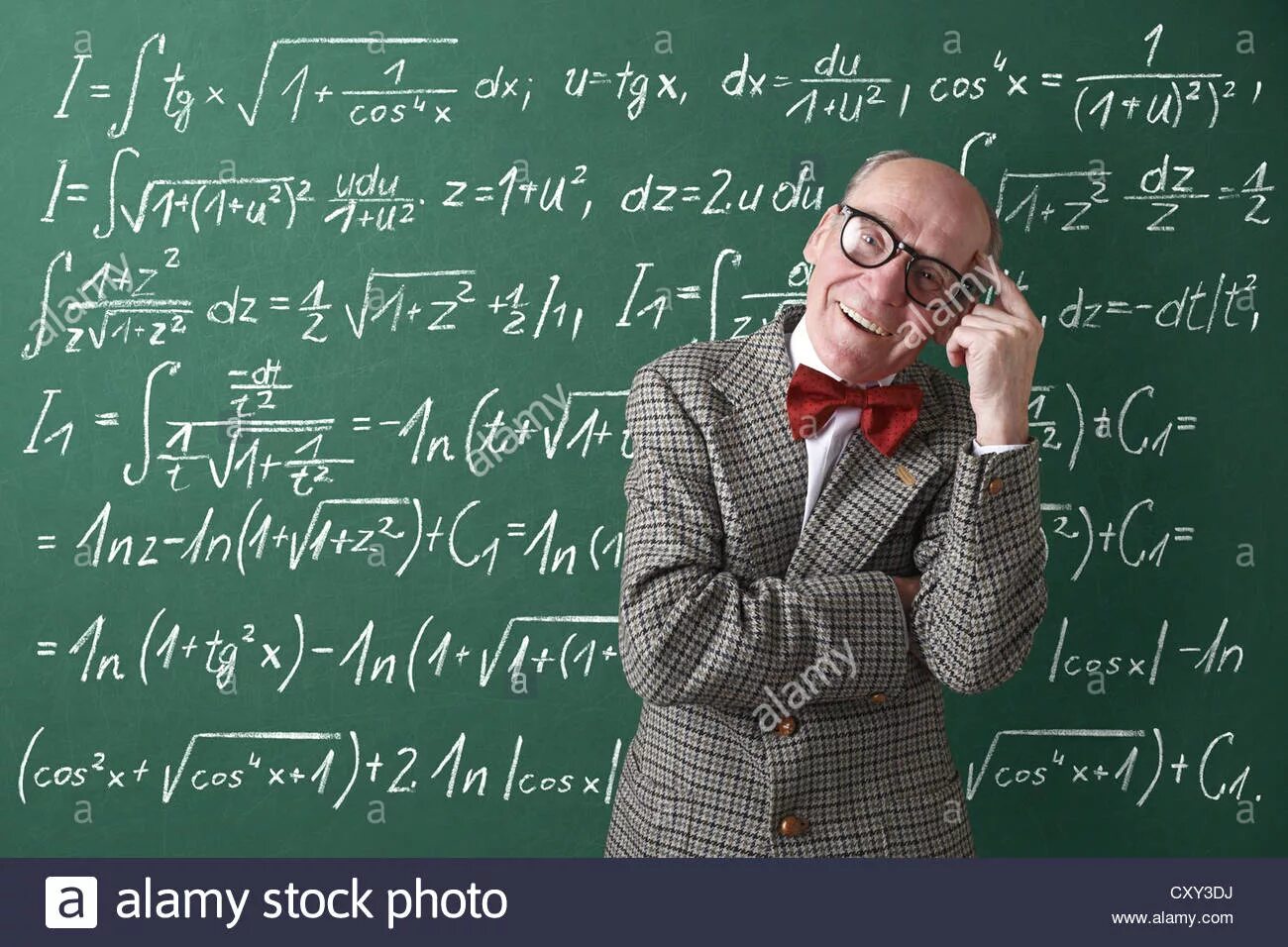 Профессор математики писатель. Professor teaching Math.