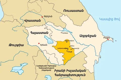 Карабах в составе азербайджана