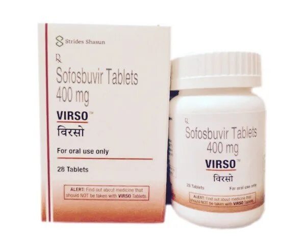 Гепатит лечение индия. Sofosbuvir Tablets 400 MG Virso. Sofosbuvir Tablets 400 MG Daclatasvir. Virso. Препараты производство Индия.