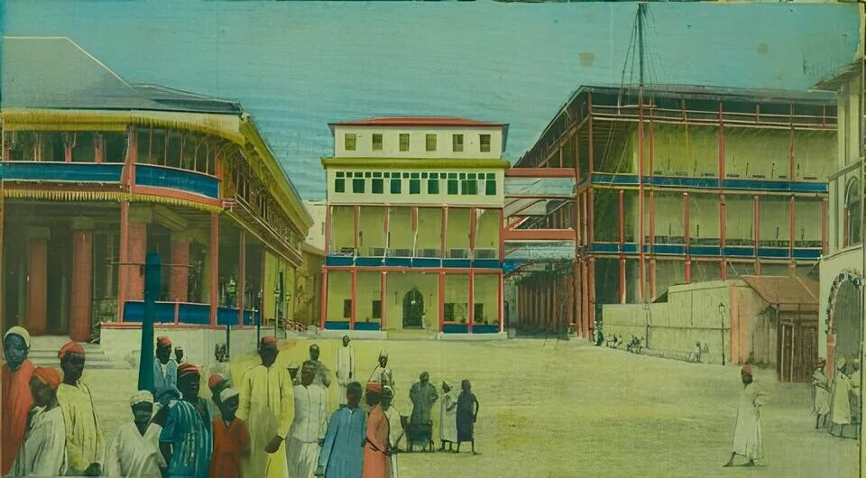 Англо занзибарская. Занзибарский султанат. 27 Августа 1896 года между Англией и Занзибаром. Занзибарский дворец.