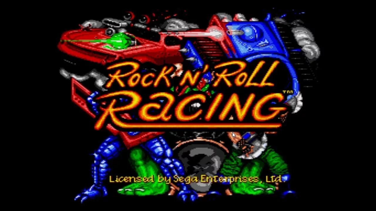 Гонки под рокенрол. Rock n Roll Racing Sega Mega Drive. Rock n Roll Racing Cyberhawk. Rock-n-Roll Racing Sega стикер. Rocknroll Racing Sega.