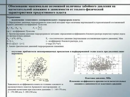 Нагнетательные скважины расчеты
