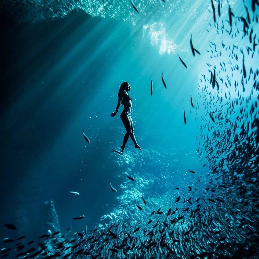 Пройти в глубь. Кейт Беллм подводный мир. Мексика Сеноты дайвинг. Девушка под водой. Под водой.