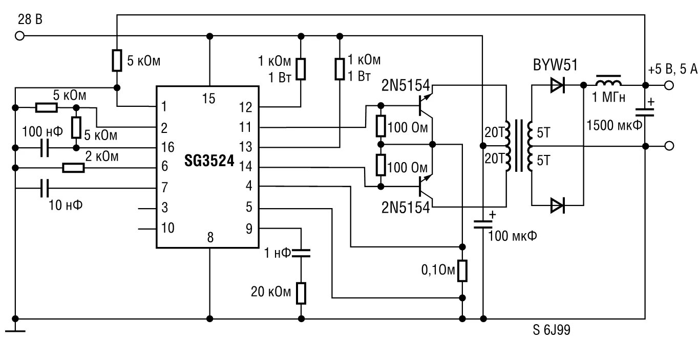Двухтактный ШИМ контроллер схема. 2842b схема включения ШИМ контроллер. Даташит микросхемы sg3524. Двухтактный преобразователь sg3524.