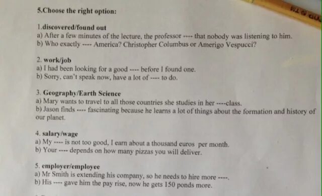 Found out перевод. Choose the right option английский 7 класс. Choose the answer. After a few minutes of the lecture the Professor that Nobody. Because of our planet gets hotter and