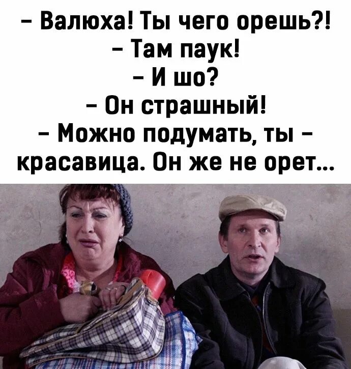 Там закричать. Чего орешь.