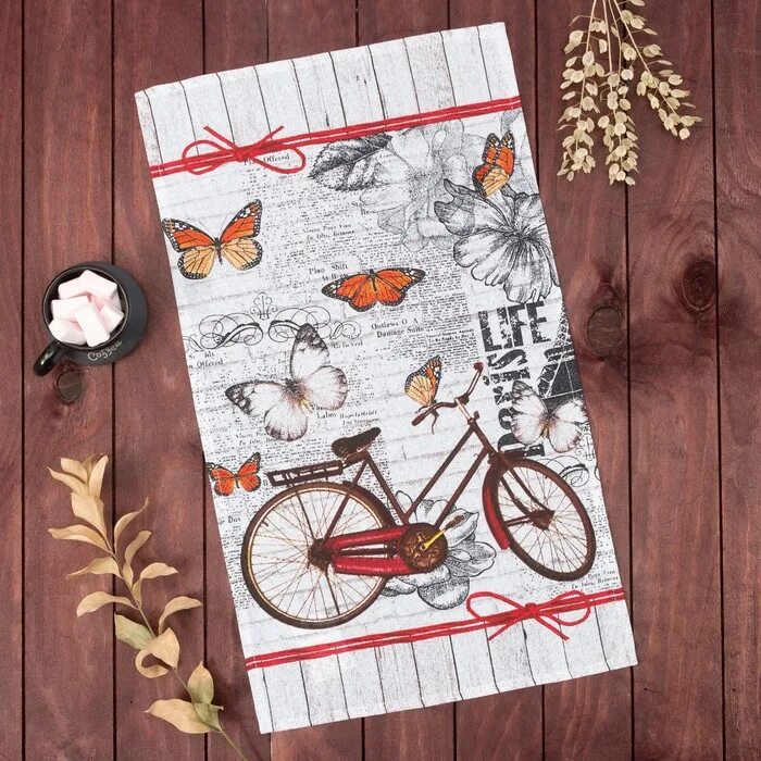 полотенце любимой бабушке. 100% хл 160г/м2. полотенце кух. "доляна" fish 35х60 см, 100% хл, 160г/м2 4136470. полотенце кухонное ваф.